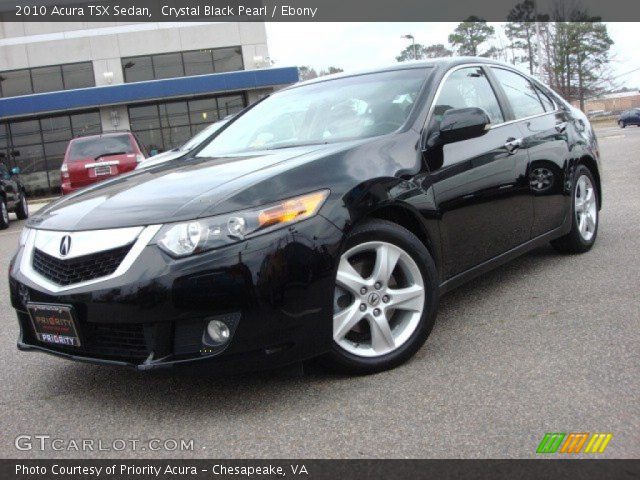 2010 Acura TSX Sedan in Crystal Black Pearl