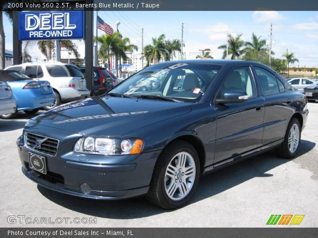2008 Volvo S60 2.5T in Barents Blue Metallic