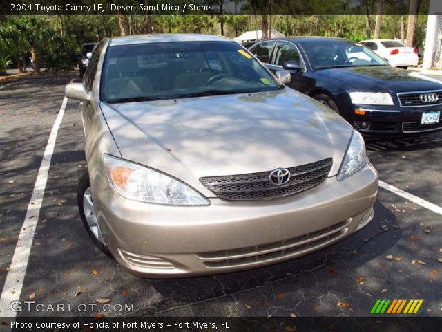 2004 Toyota Camry LE in Desert Sand Mica