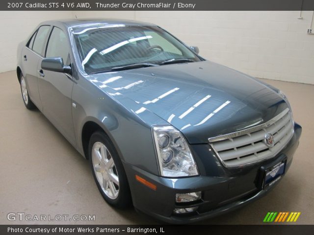 2007 Cadillac STS 4 V6 AWD in Thunder Gray ChromaFlair