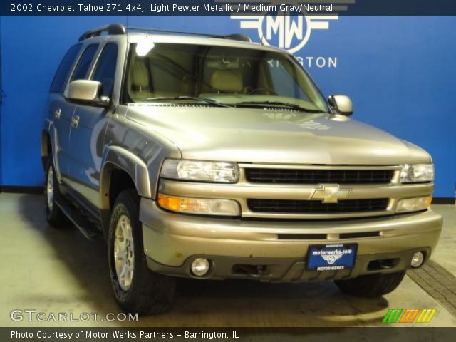 2002 Chevrolet Tahoe Z71 4x4 in Light Pewter Metallic