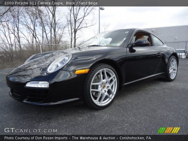 2009 Porsche 911 Carrera Coupe in Black