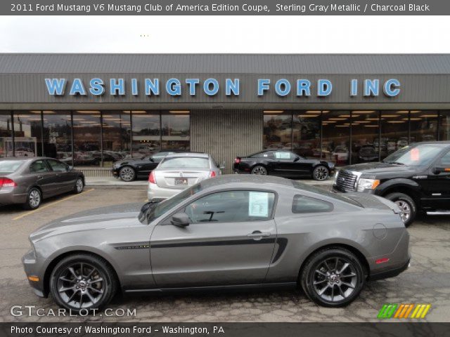 2011 Ford Mustang V6 Mustang Club of America Edition Coupe in Sterling Gray Metallic