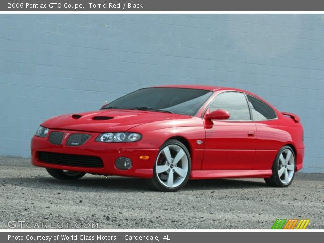 2006 Pontiac GTO Coupe in Torrid Red