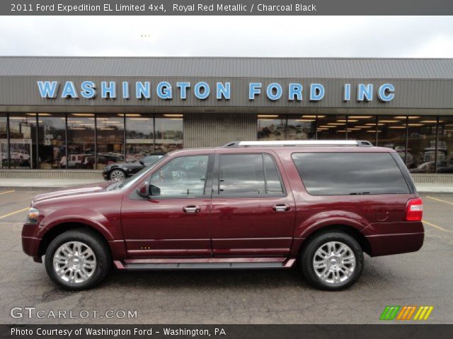 2011 Ford Expedition EL Limited 4x4 in Royal Red Metallic