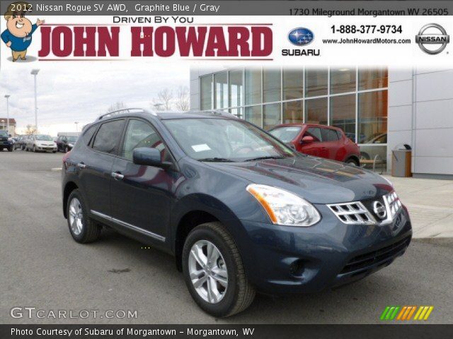 2012 Nissan Rogue SV AWD in Graphite Blue