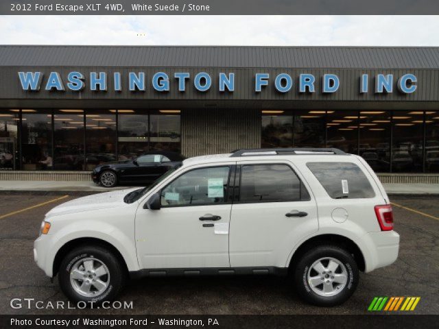 2012 Ford Escape XLT 4WD in White Suede