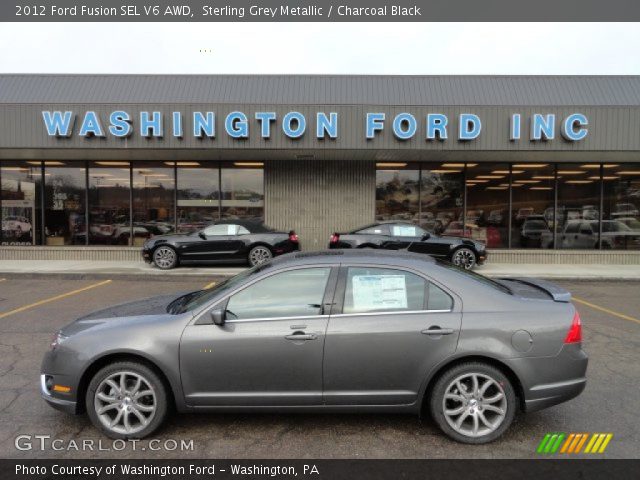 2012 Ford Fusion SEL V6 AWD in Sterling Grey Metallic