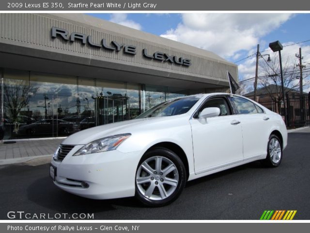 2009 Lexus ES 350 in Starfire Pearl White