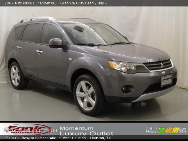 2007 Mitsubishi Outlander XLS in Graphite Gray Pearl