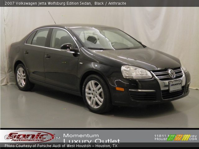 2007 Volkswagen Jetta Wolfsburg Edition Sedan in Black