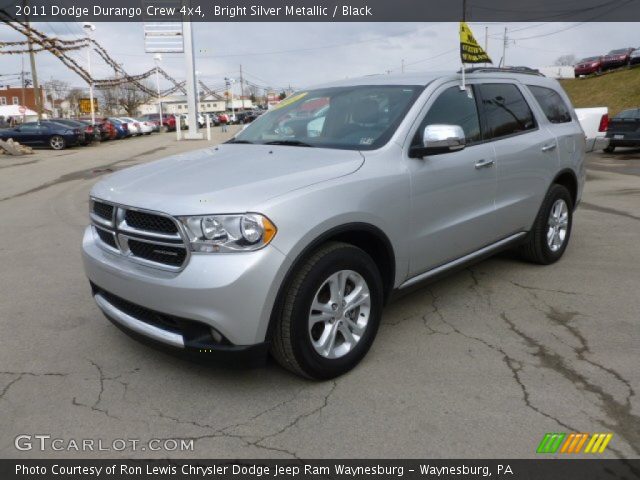 2011 Dodge Durango Crew 4x4 in Bright Silver Metallic