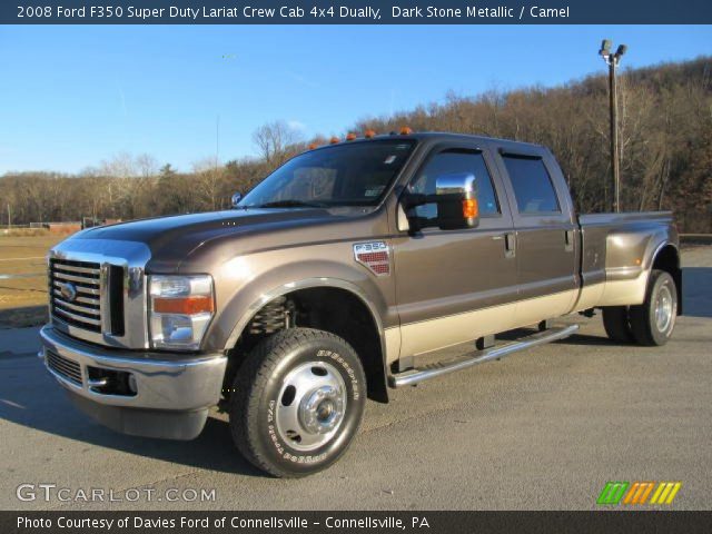 Dark Stone Metallic 2008 Ford F350 Super Duty Lariat Crew