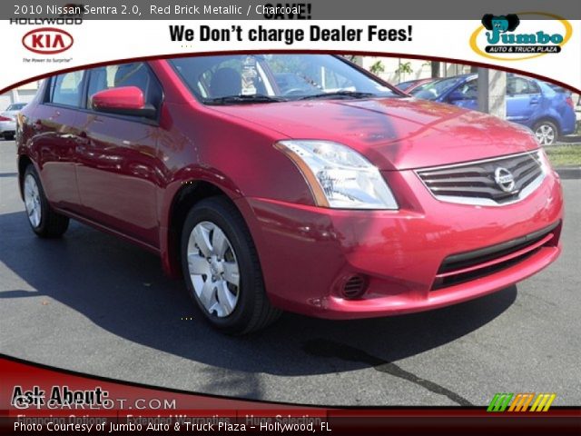 2010 Nissan Sentra 2.0 in Red Brick Metallic
