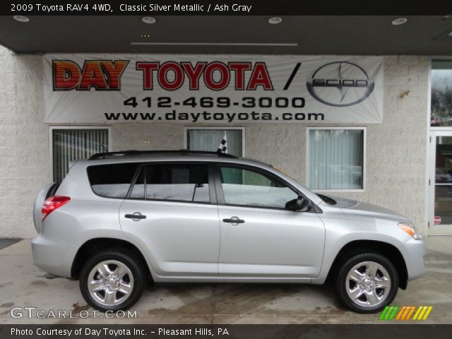 2009 Toyota RAV4 4WD in Classic Silver Metallic