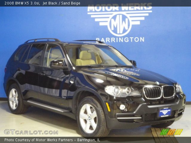 2008 BMW X5 3.0si in Jet Black