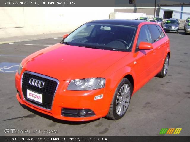 2006 Audi A3 2.0T in Brilliant Red