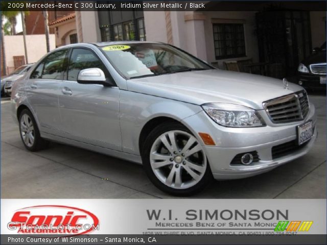2009 Mercedes-Benz C 300 Luxury in Iridium Silver Metallic