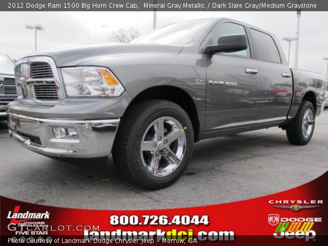 2012 Dodge Ram 1500 Big Horn Crew Cab in Mineral Gray Metallic