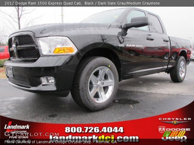 2012 Dodge Ram 1500 Express Quad Cab in Black