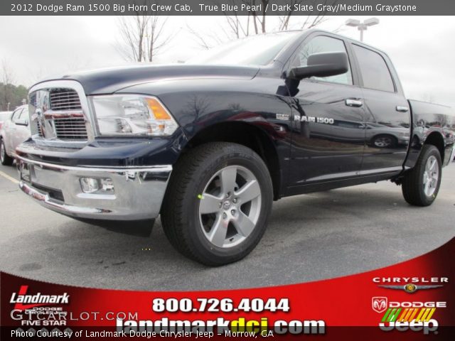 2012 Dodge Ram 1500 Big Horn Crew Cab in True Blue Pearl