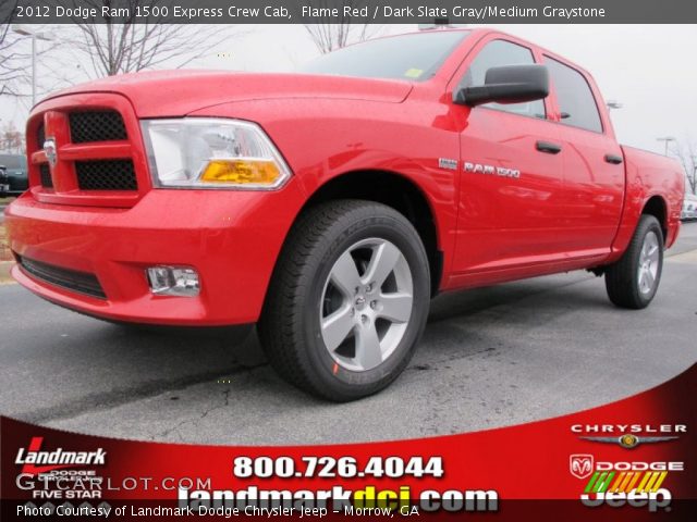 2012 Dodge Ram 1500 Express Crew Cab in Flame Red