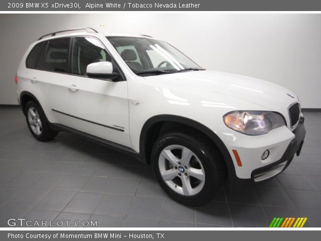 2009 BMW X5 xDrive30i in Alpine White