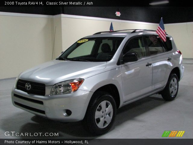 2008 Toyota RAV4 I4 in Classic Silver Metallic