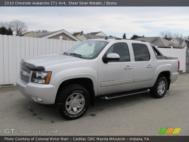 2010 Chevrolet Avalanche Z71 4x4 in Sheer Silver Metallic