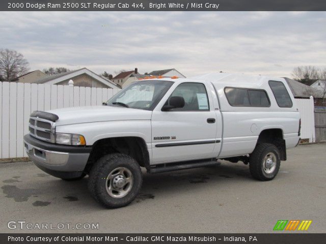 2000 Dodge Ram 2500 SLT Regular Cab 4x4 in Bright White