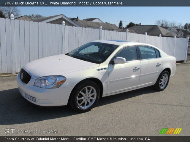 2007 Buick Lucerne CXL in White Diamond Tricoat
