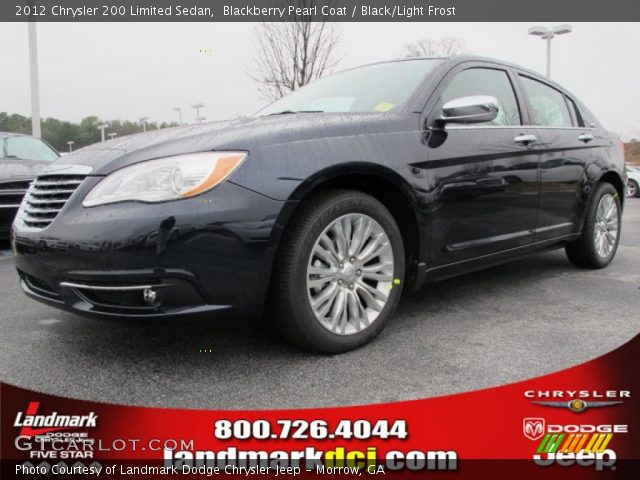 2012 Chrysler 200 Limited Sedan in Blackberry Pearl Coat
