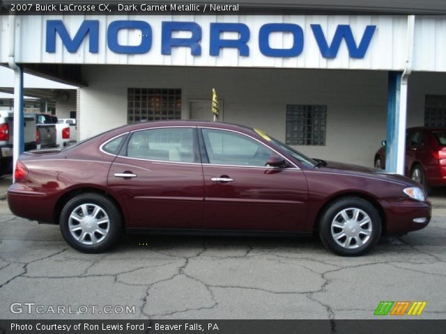 2007 Buick LaCrosse CX in Dark Garnet Metallic