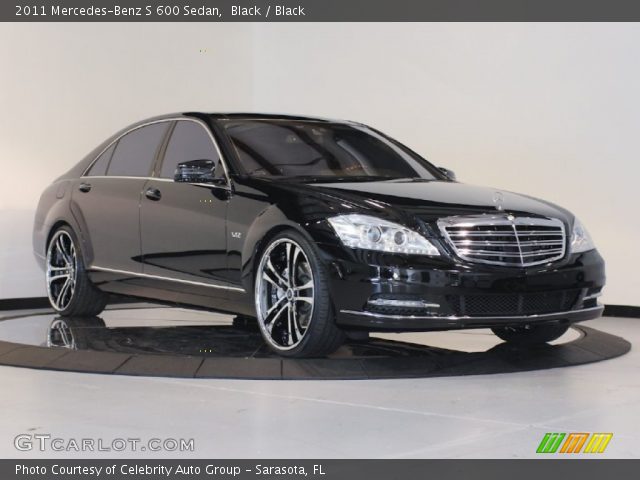 2011 Mercedes-Benz S 600 Sedan in Black