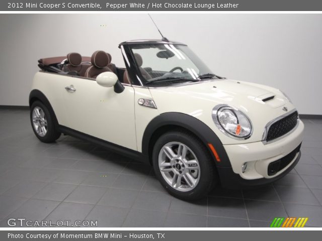 2012 Mini Cooper S Convertible in Pepper White