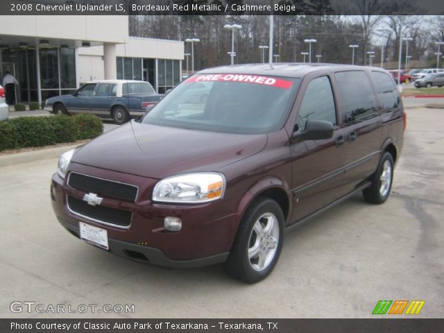 2008 Chevrolet Uplander LS in Bordeaux Red Metallic