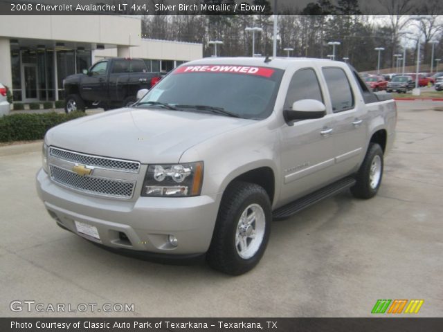 2008 Chevrolet Avalanche LT 4x4 in Silver Birch Metallic