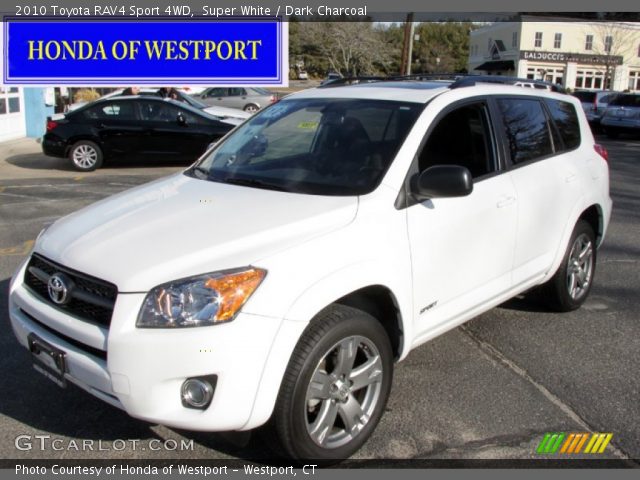 2010 Toyota RAV4 Sport 4WD in Super White