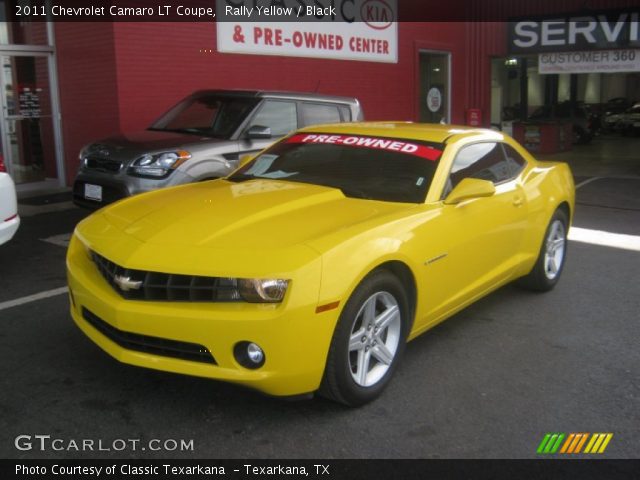 2011 Chevrolet Camaro LT Coupe in Rally Yellow