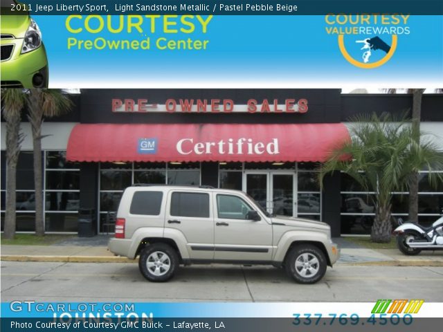 2011 Jeep Liberty Sport in Light Sandstone Metallic