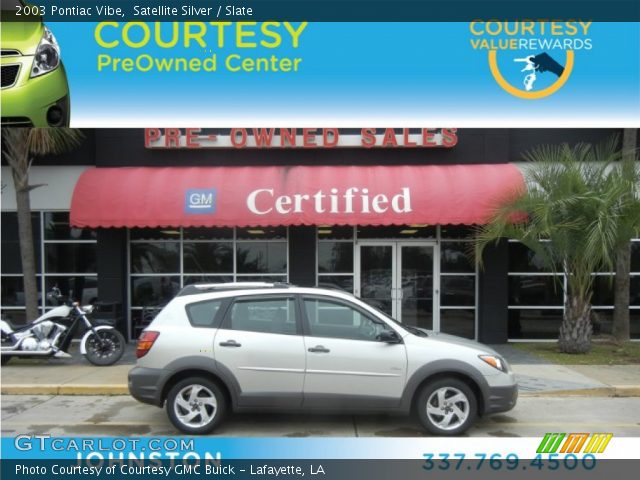 2003 Pontiac Vibe  in Satellite Silver