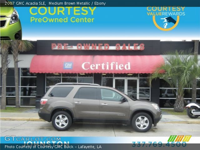 2007 GMC Acadia SLE in Medium Brown Metallic