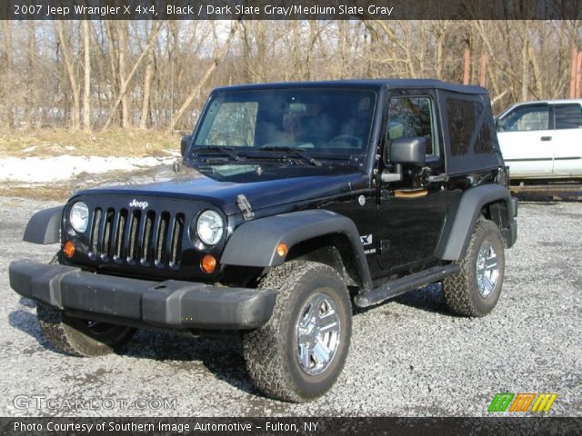 2007 Jeep Wrangler X 4x4 in Black