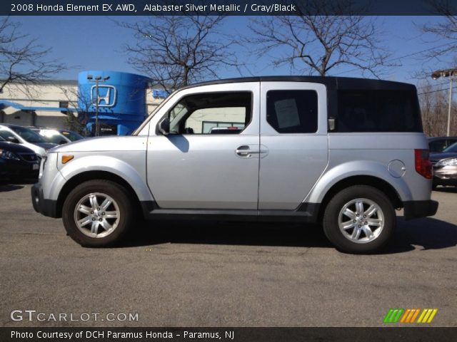 2008 Honda Element EX AWD in Alabaster Silver Metallic