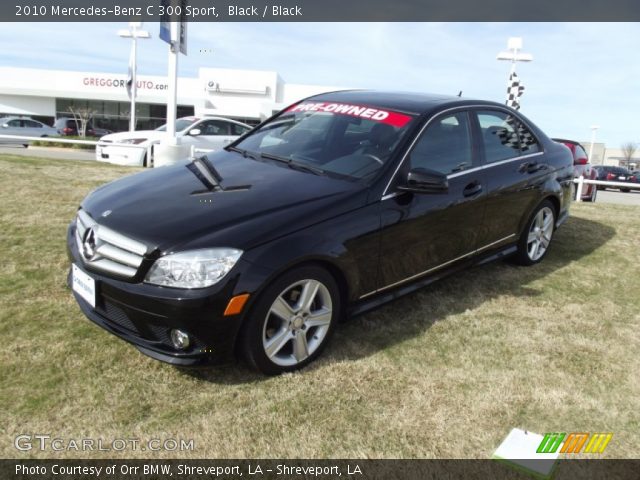 2010 Mercedes-Benz C 300 Sport in Black