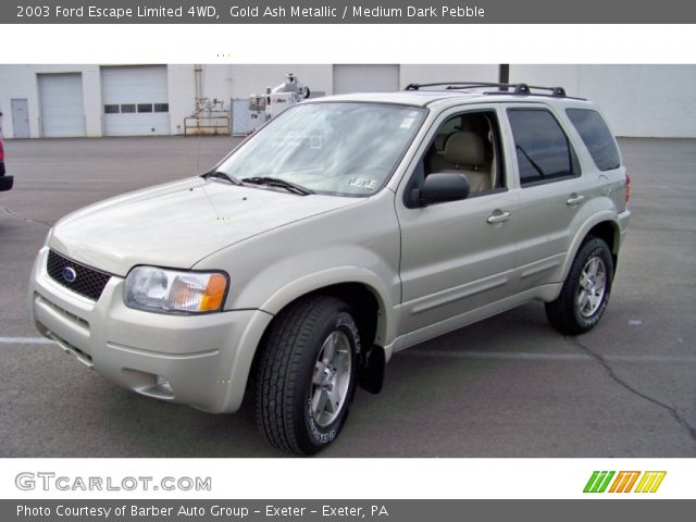 2003 Ford Escape Limited 4WD in Gold Ash Metallic