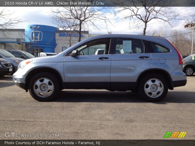2010 Honda CR-V LX AWD in Glacier Blue Metallic