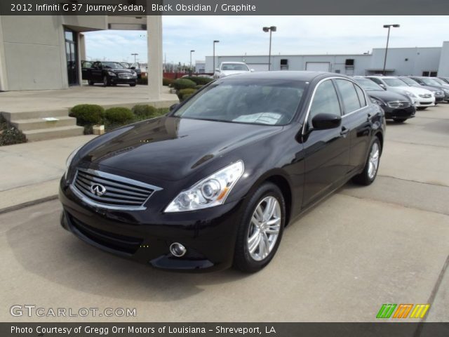 2012 Infiniti G 37 Journey Sedan in Black Obsidian