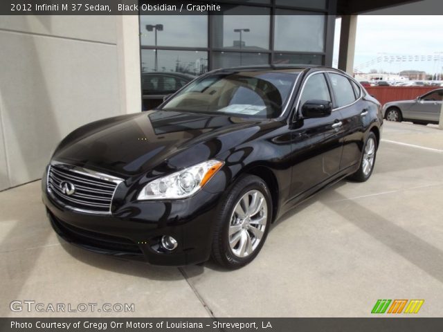 2012 Infiniti M 37 Sedan in Black Obsidian