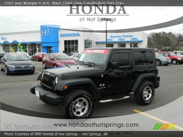 2007 Jeep Wrangler X 4x4 in Black
